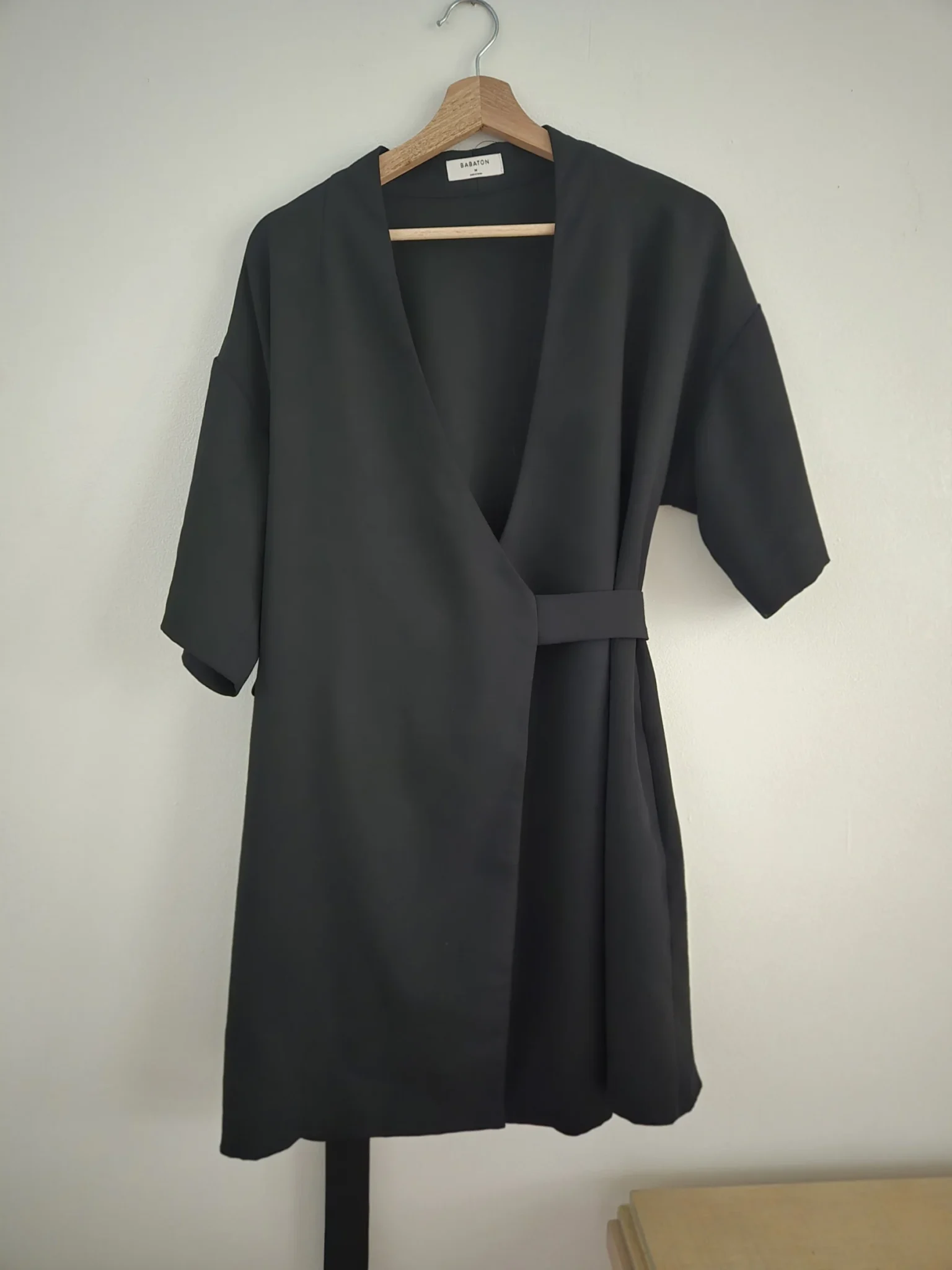 Featured image for Babaton wrap dress