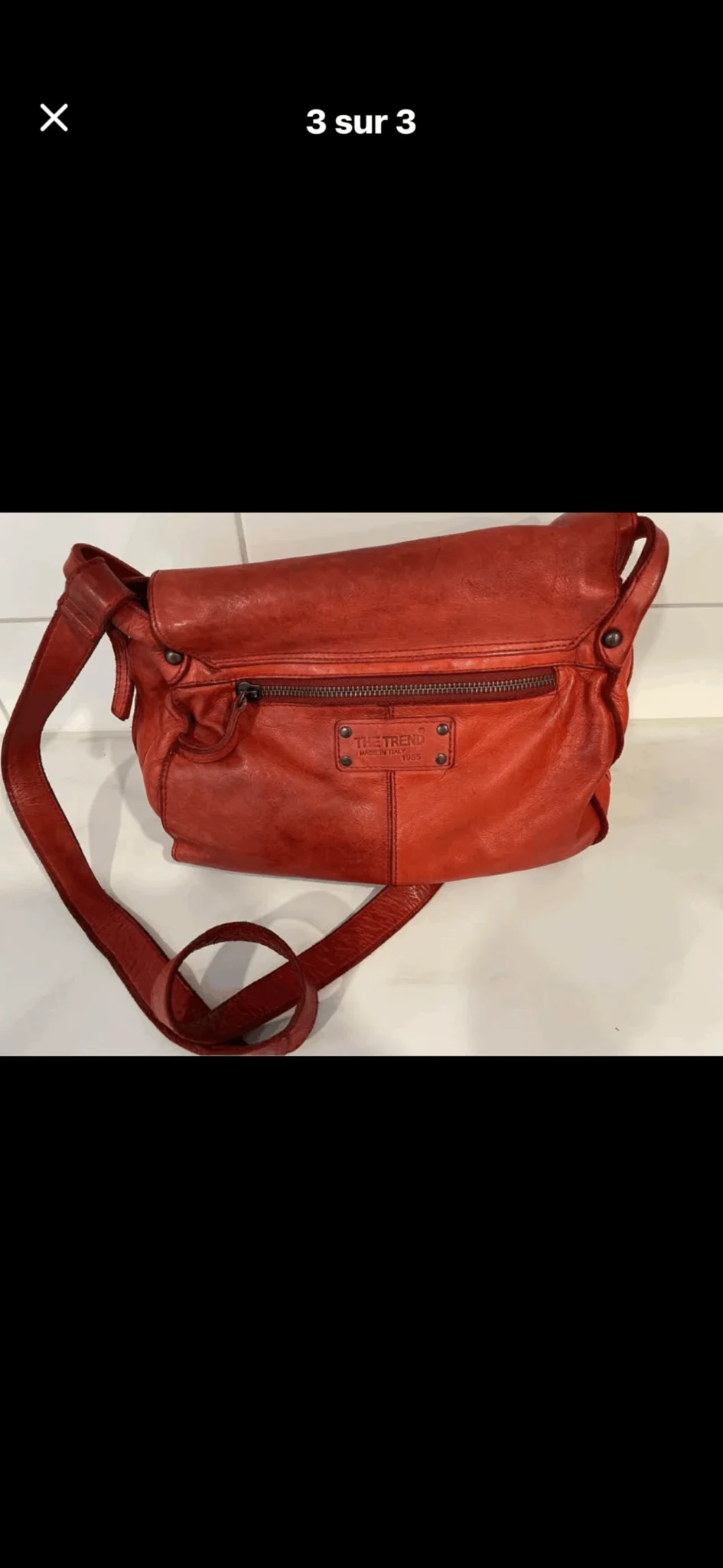 Image for Sac en cuir The Trend