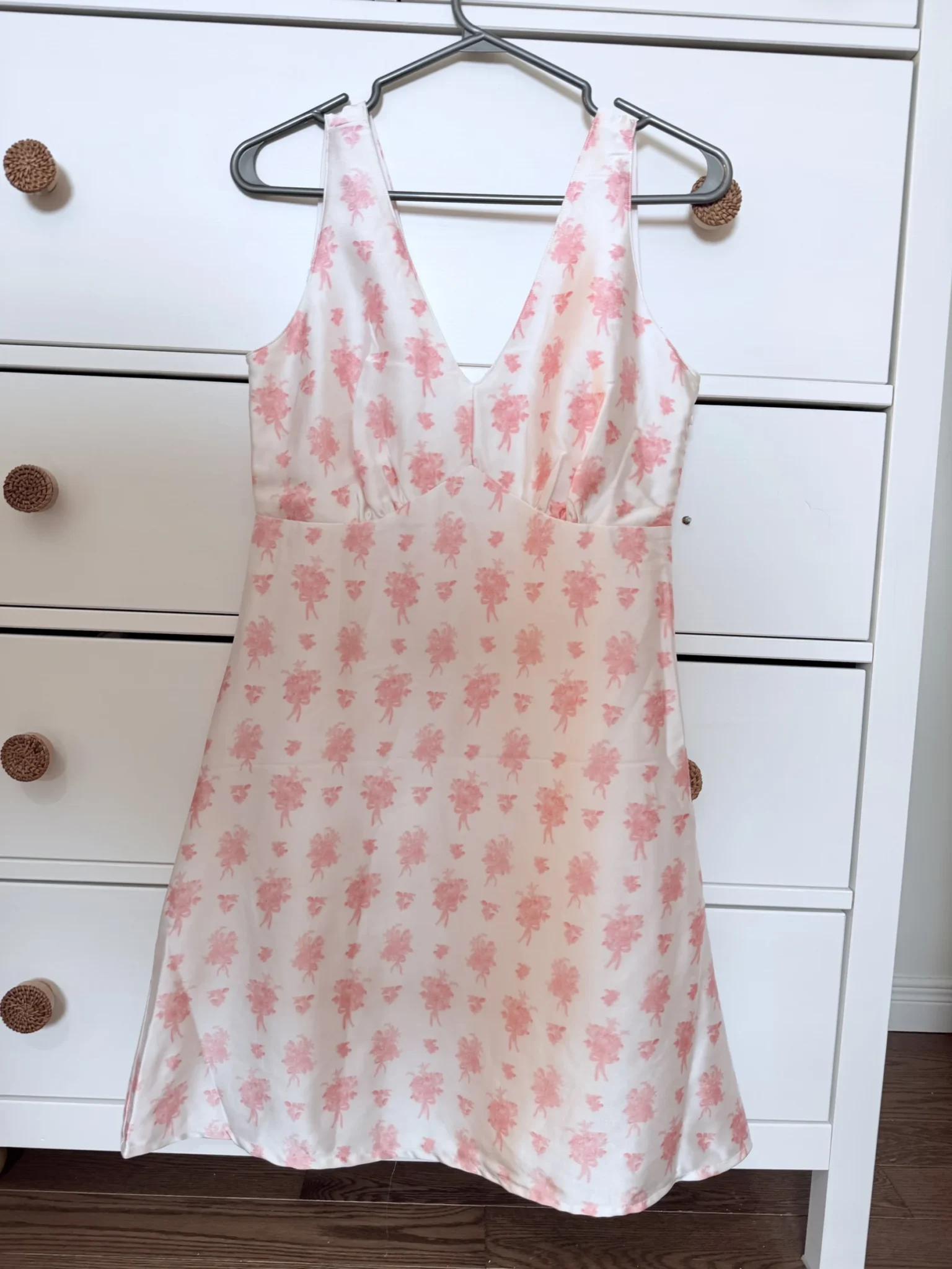 Featured image for JAPNA satin dress