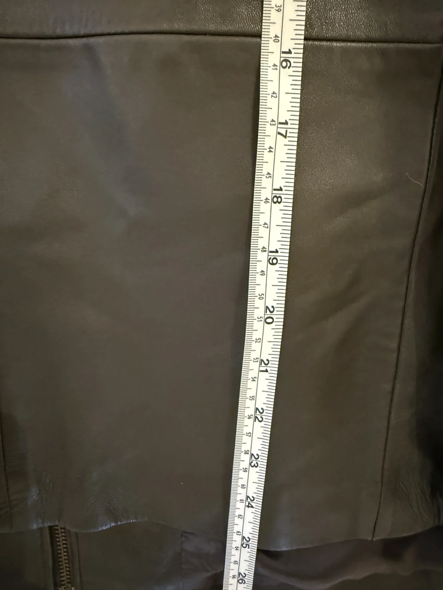 Image for Brown coat 100% leather