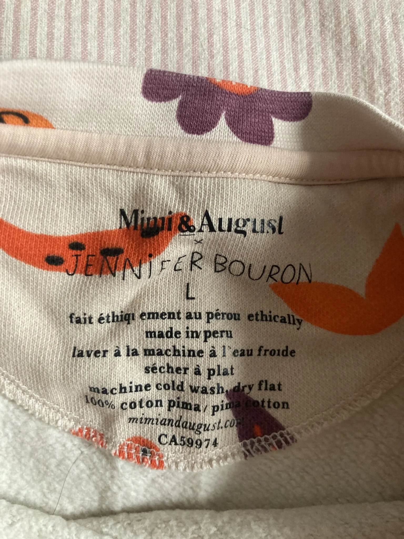 Image for Coton ouaté fruité Mimi & August *prix à la baisse