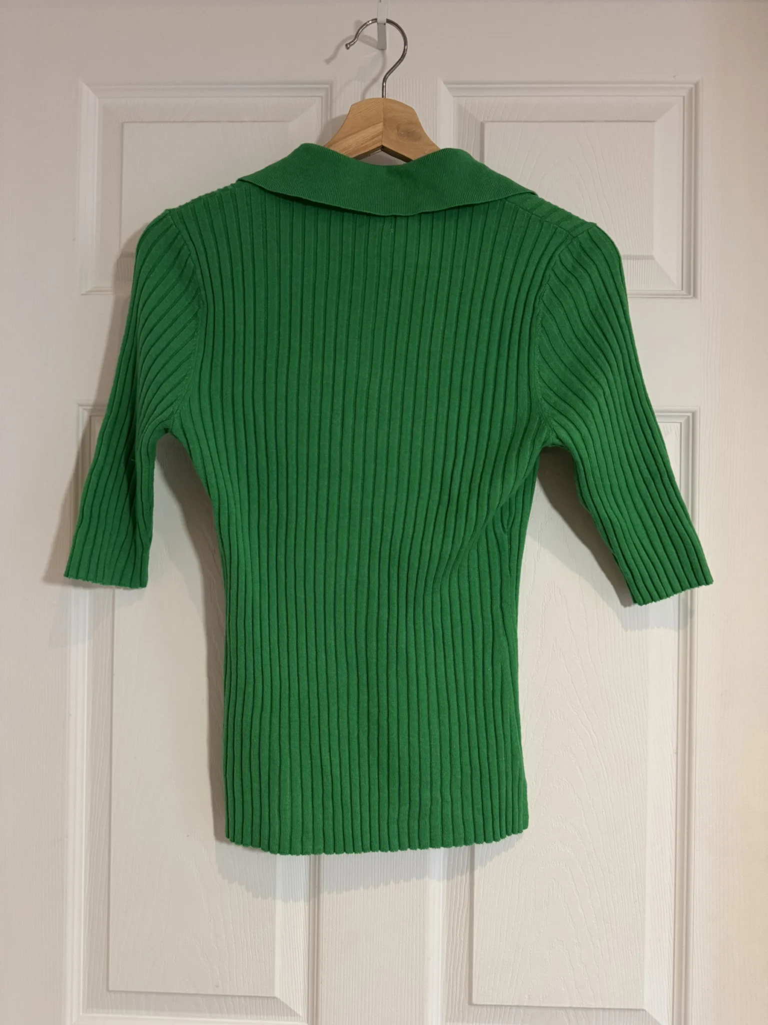 Image for Haut vert côtelé