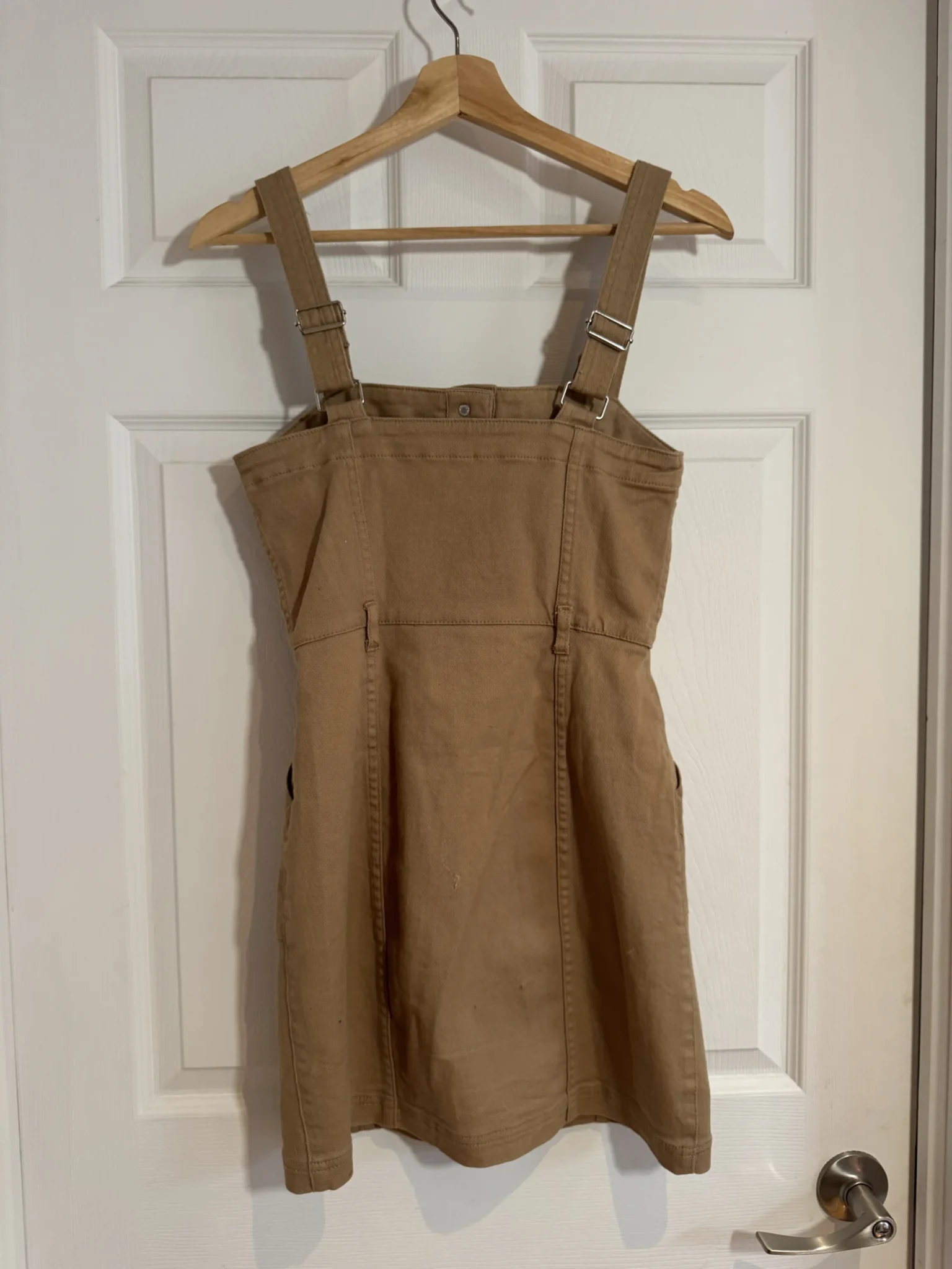 Image for Robe HM beige boutonnée taille ajustée