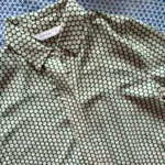 Thumbnail for White and green polka dot shirt