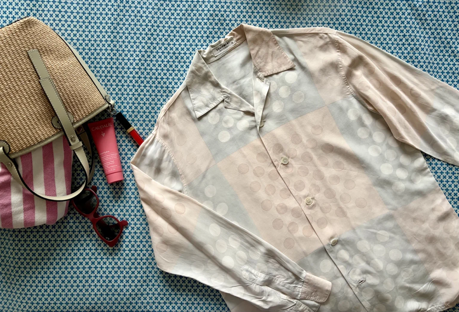 Featured image for Equipment vintage silk shirt