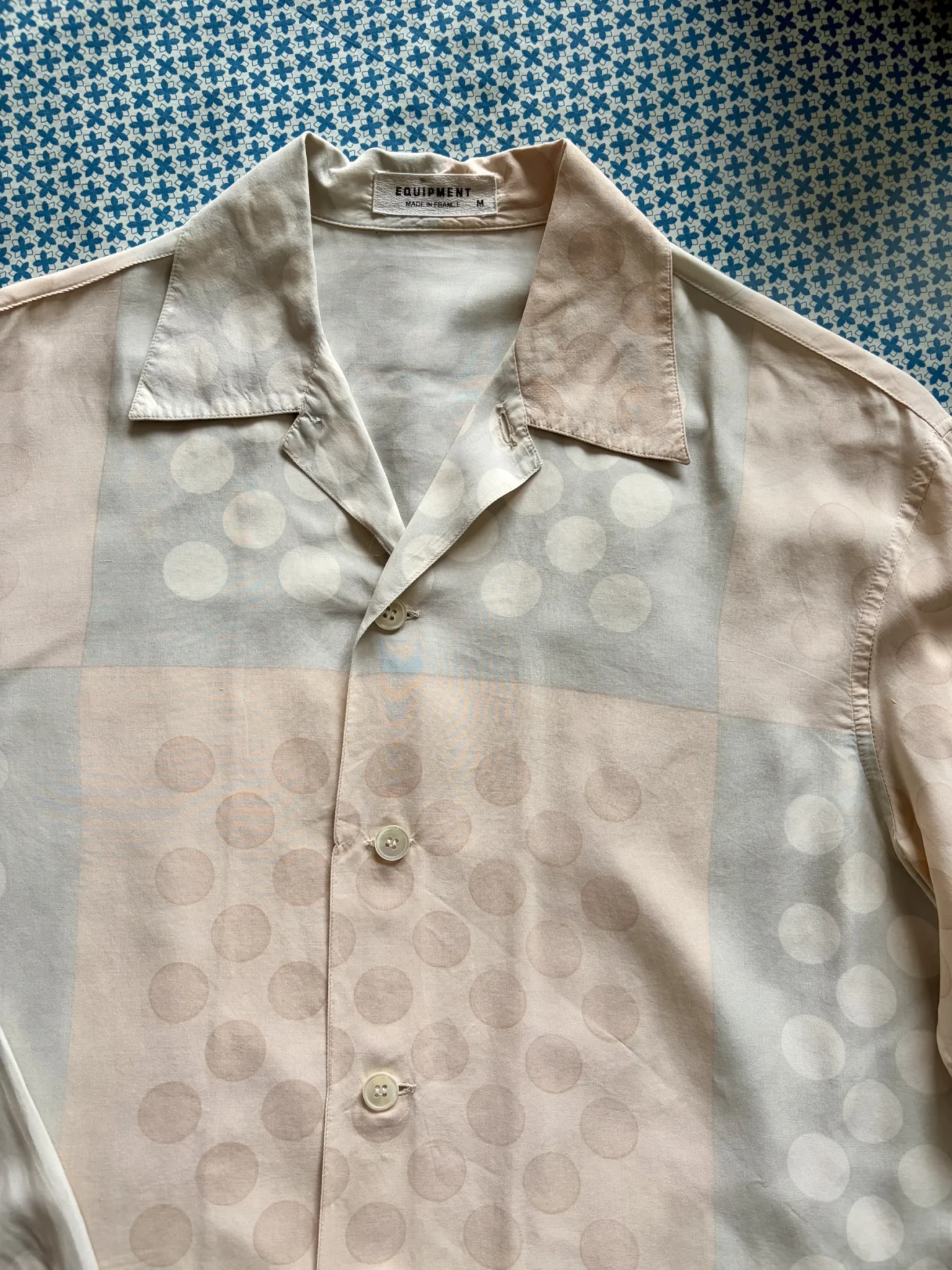 Image for Equipment vintage silk shirt