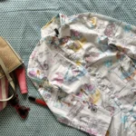 Featured thumbnail for Holiday print blouse dress