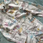 Thumbnail for Holiday print blouse dress