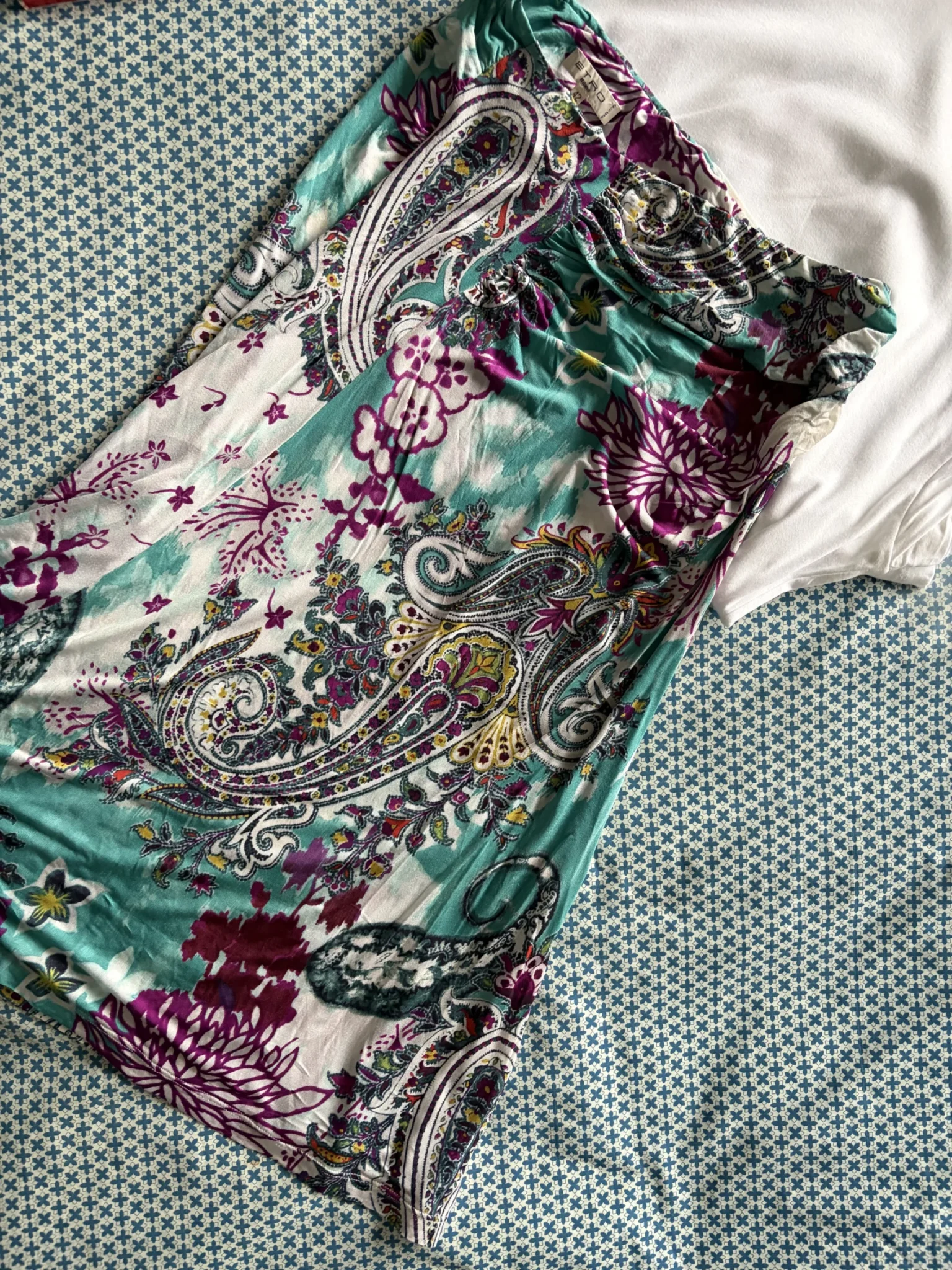 Image for Etro - classic flowing jersey skirt by Etro