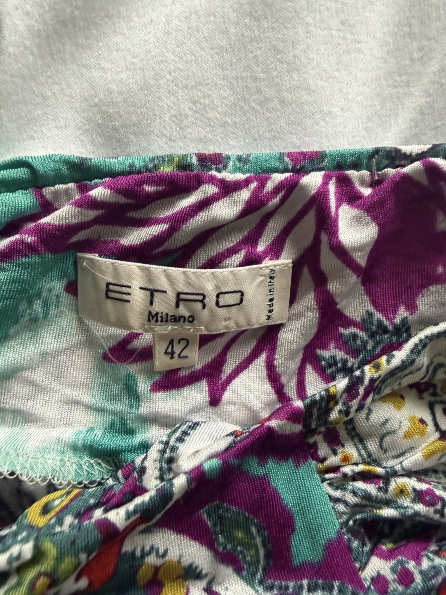 Image for Etro - classic flowing jersey skirt by Etro