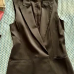 Thumbnail for Theory sleeveless dinner jacket