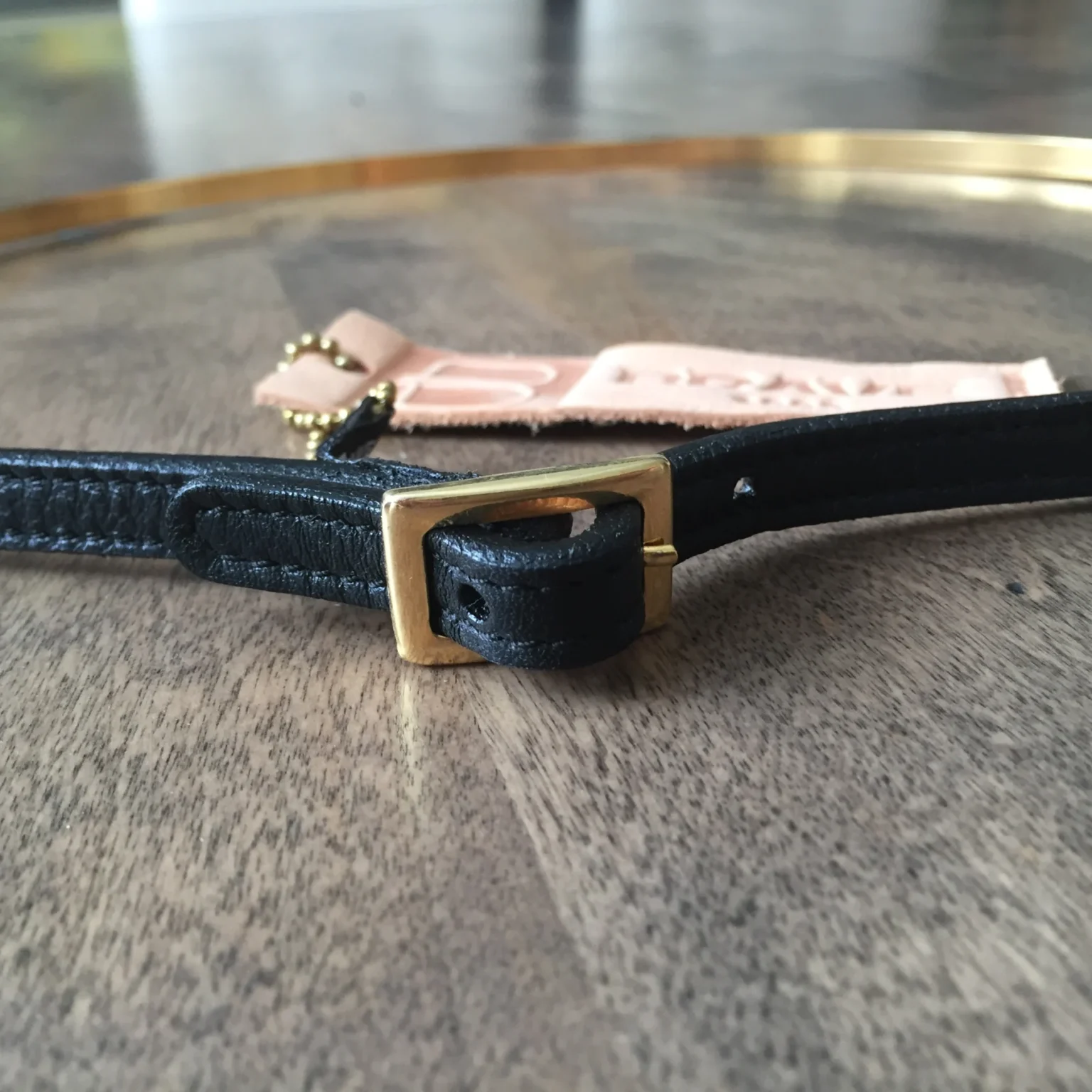 Featured image for Ceinture noir et doré