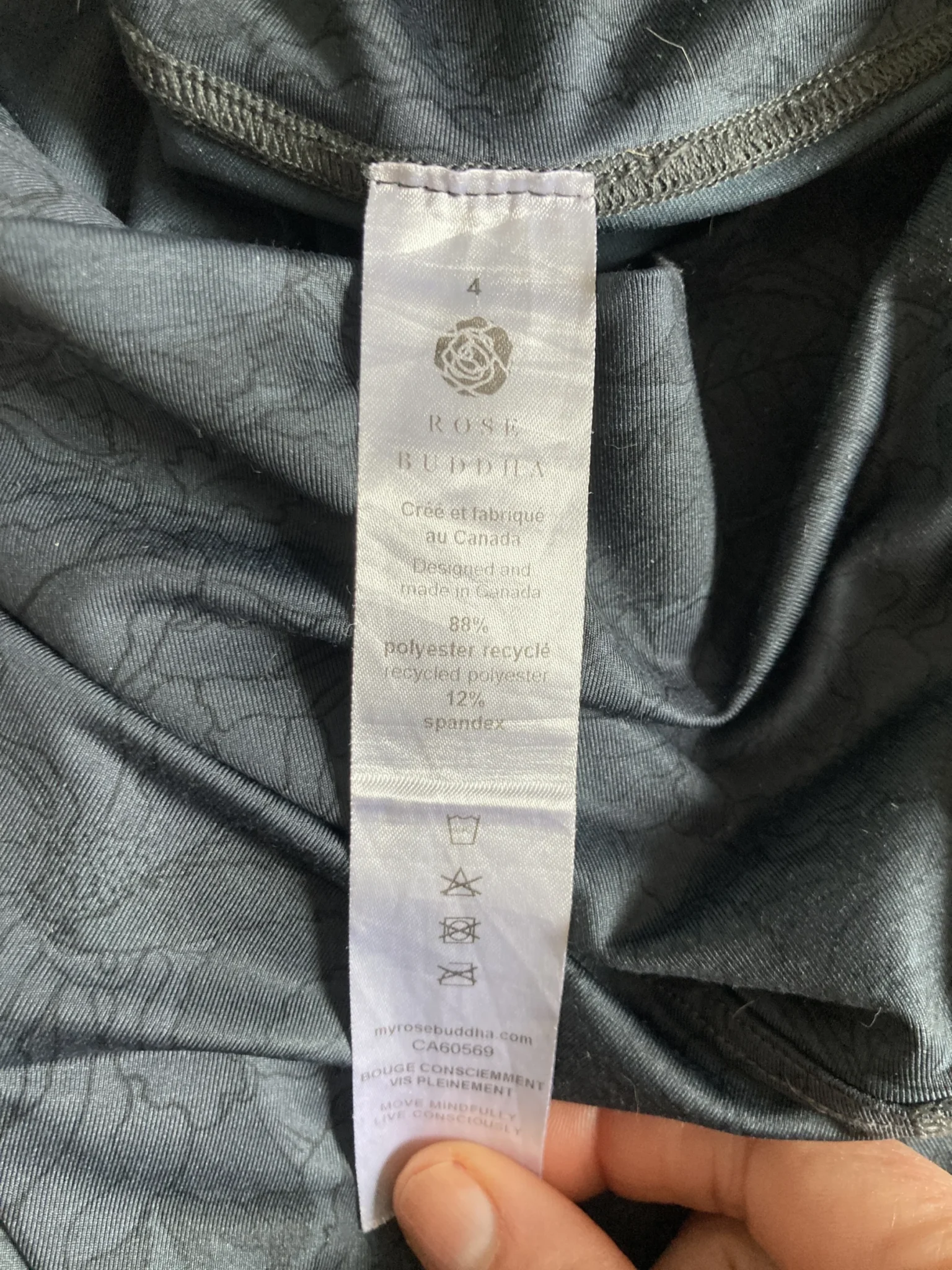 Image for Leggings Rose Buddha *prix à la baisse