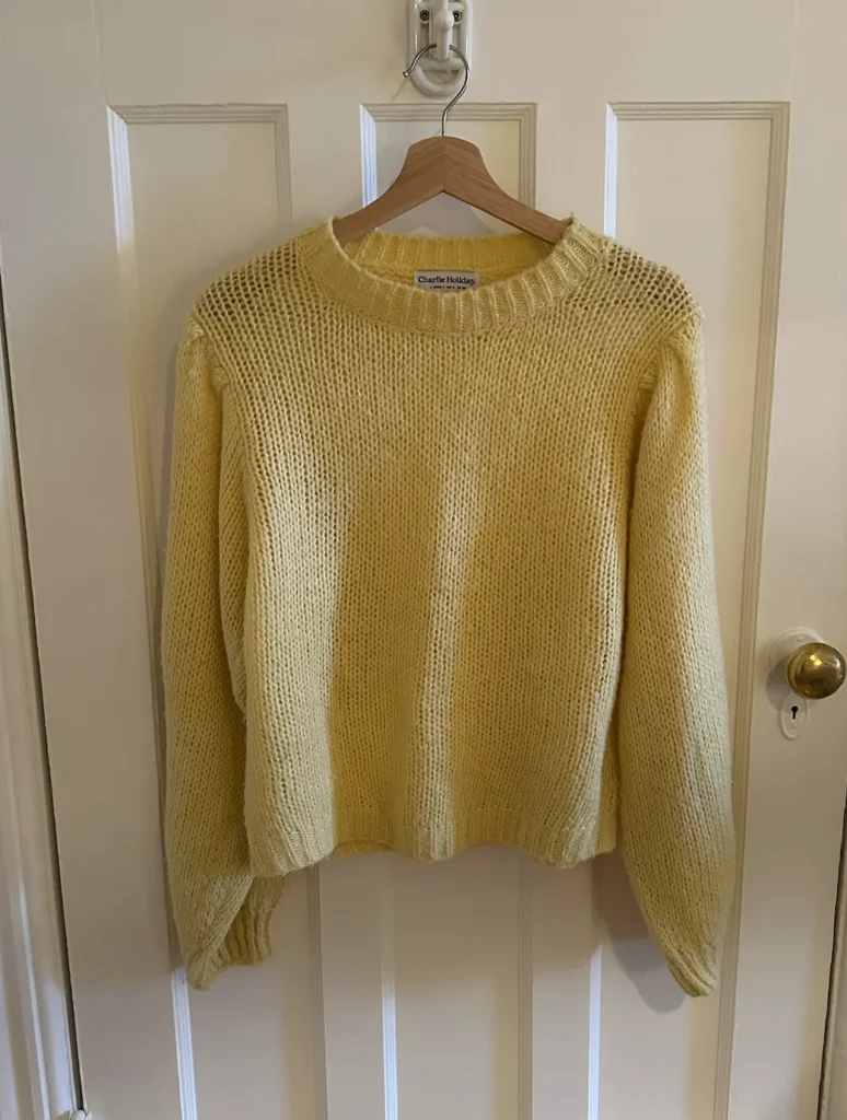 Featured image for Chandail en Maille Oversized (Charlie Holiday)