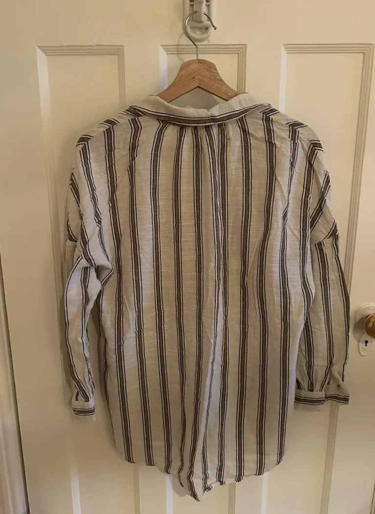 Image for Blouse en lin à Rayures (Zara)