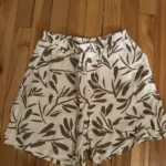 Thumbnail for Blouse Nouée et Short Combo (Essentiels)