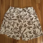 Thumbnail for Blouse Nouée et Short Combo (Essentiels)