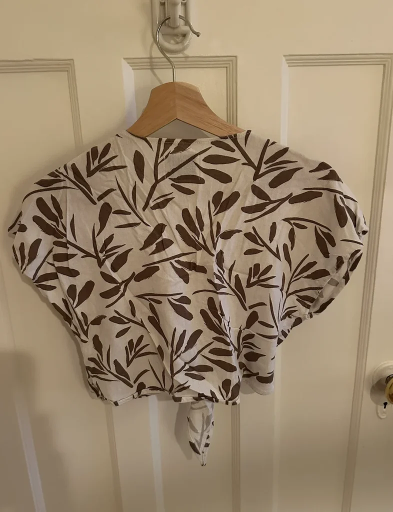 Image for Blouse Nouée et Short Combo (Essentiels)