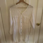 Featured thumbnail for Blouse à Manche Longues en Coton