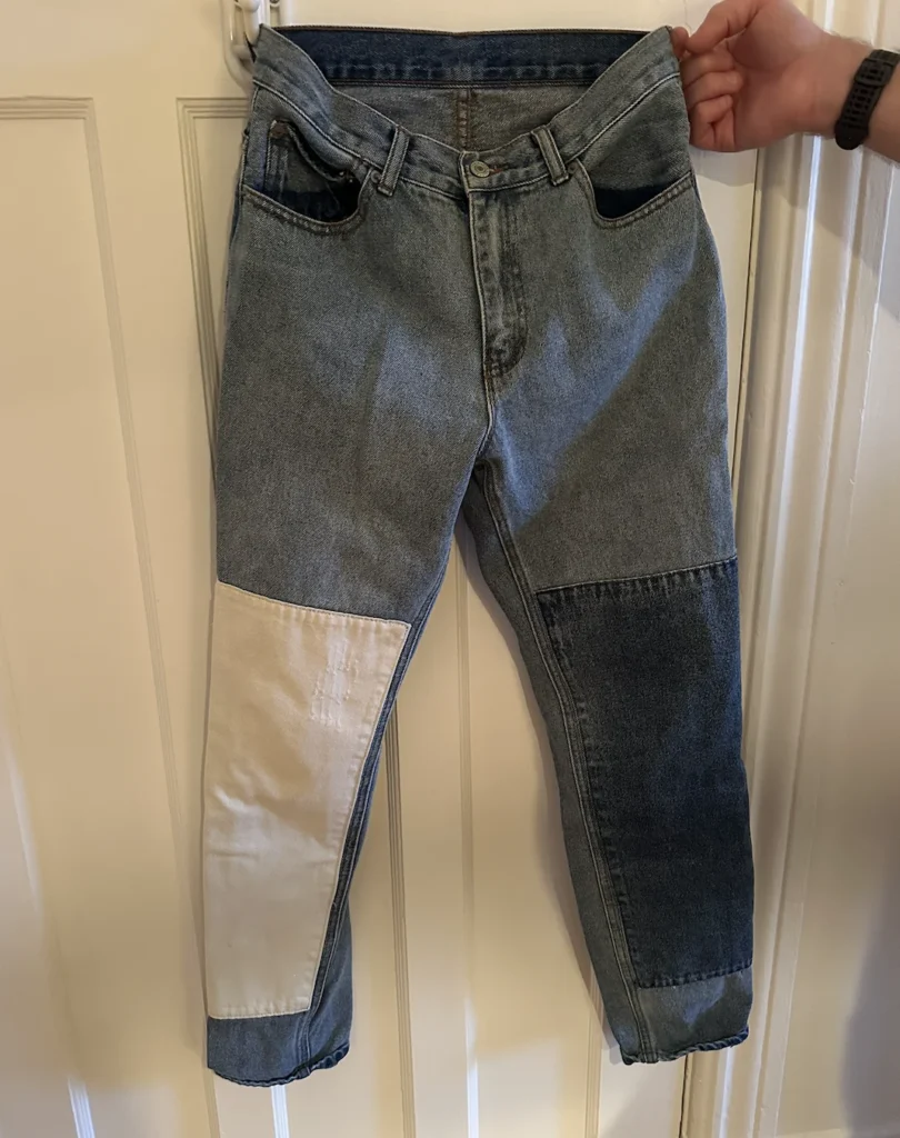 Image for Jeans Color Block (Brandy Melville)