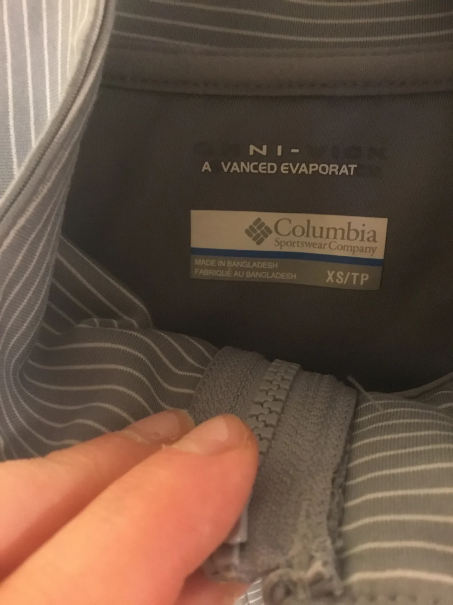 Image for Beau gilet Columbia full zip xsmall généreux
