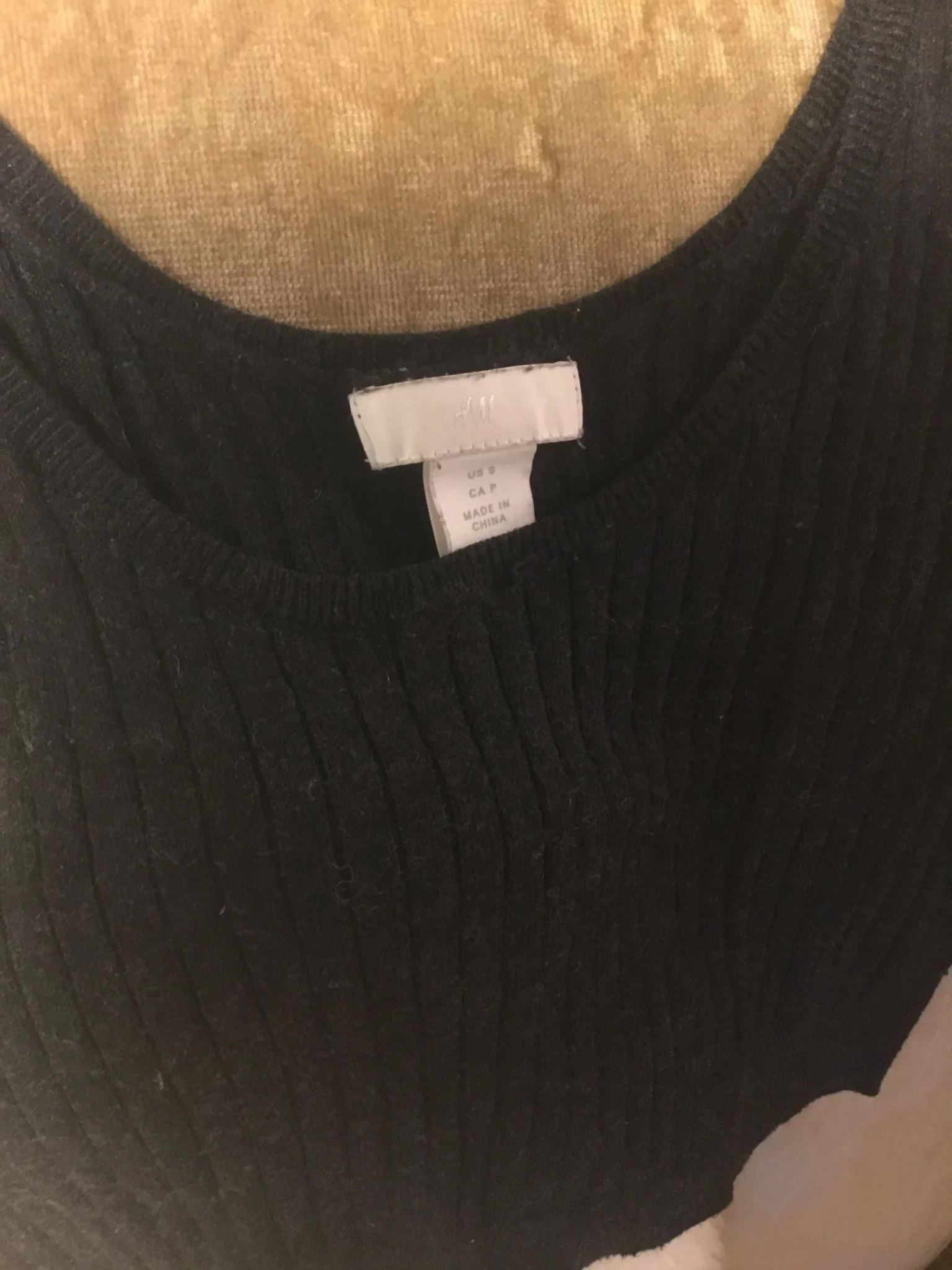 Image for Top court en tricot extensible small