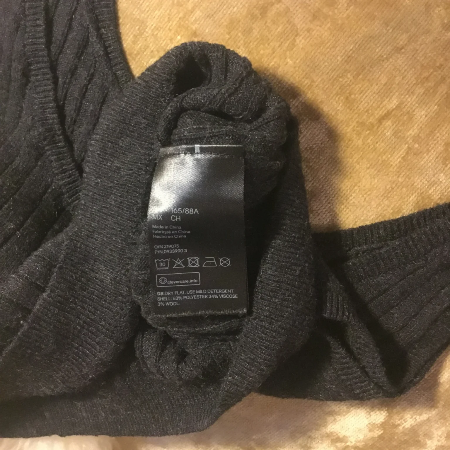 Image for Top court en tricot extensible small