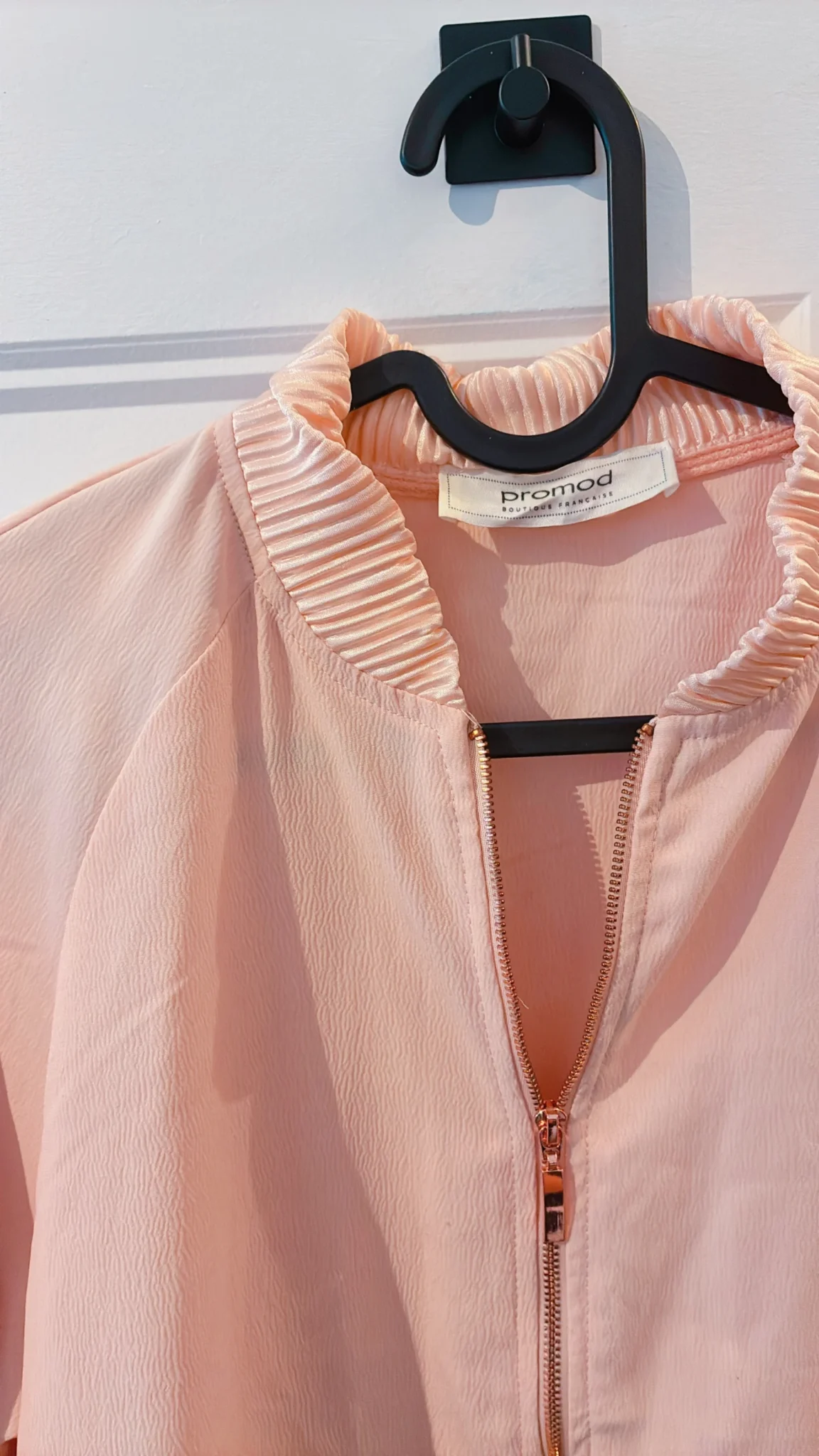 Image for Veste/bomber rose clair