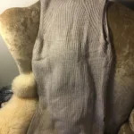 Thumbnail for Long débardeur, tricot sans manche, tout doux de mérinos, small