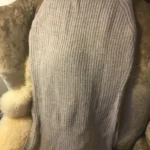 Thumbnail for Long débardeur, tricot sans manche, tout doux de mérinos, small