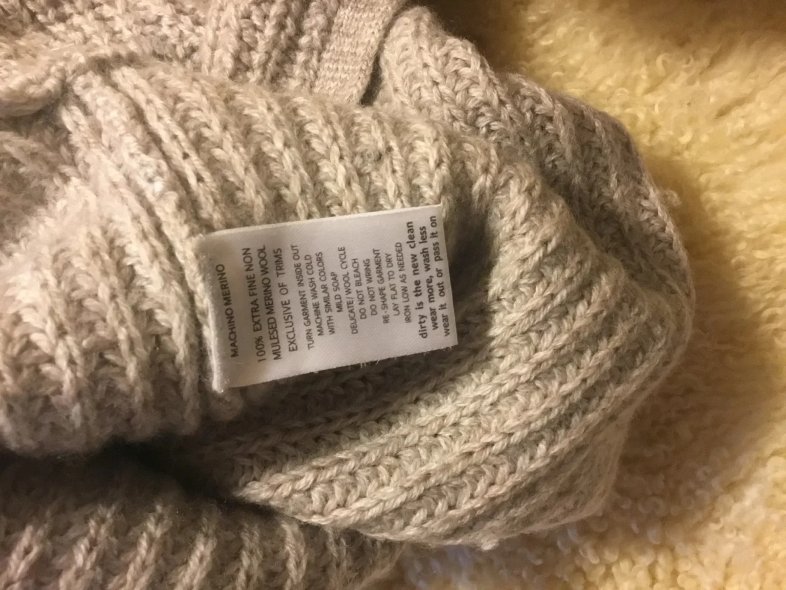 Image for Long débardeur, tricot sans manche, tout doux de mérinos, small