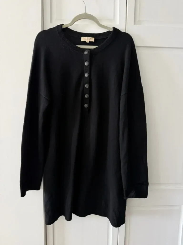 Image for Sézane - Robe Evelyn 100% laine Mérinos