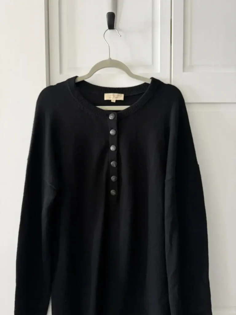 Image for Sézane - Robe Evelyn 100% laine Mérinos