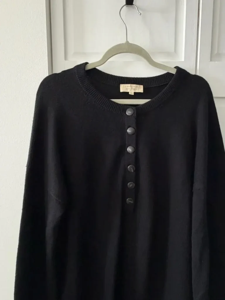 Image for Sézane - Robe Evelyn 100% laine Mérinos