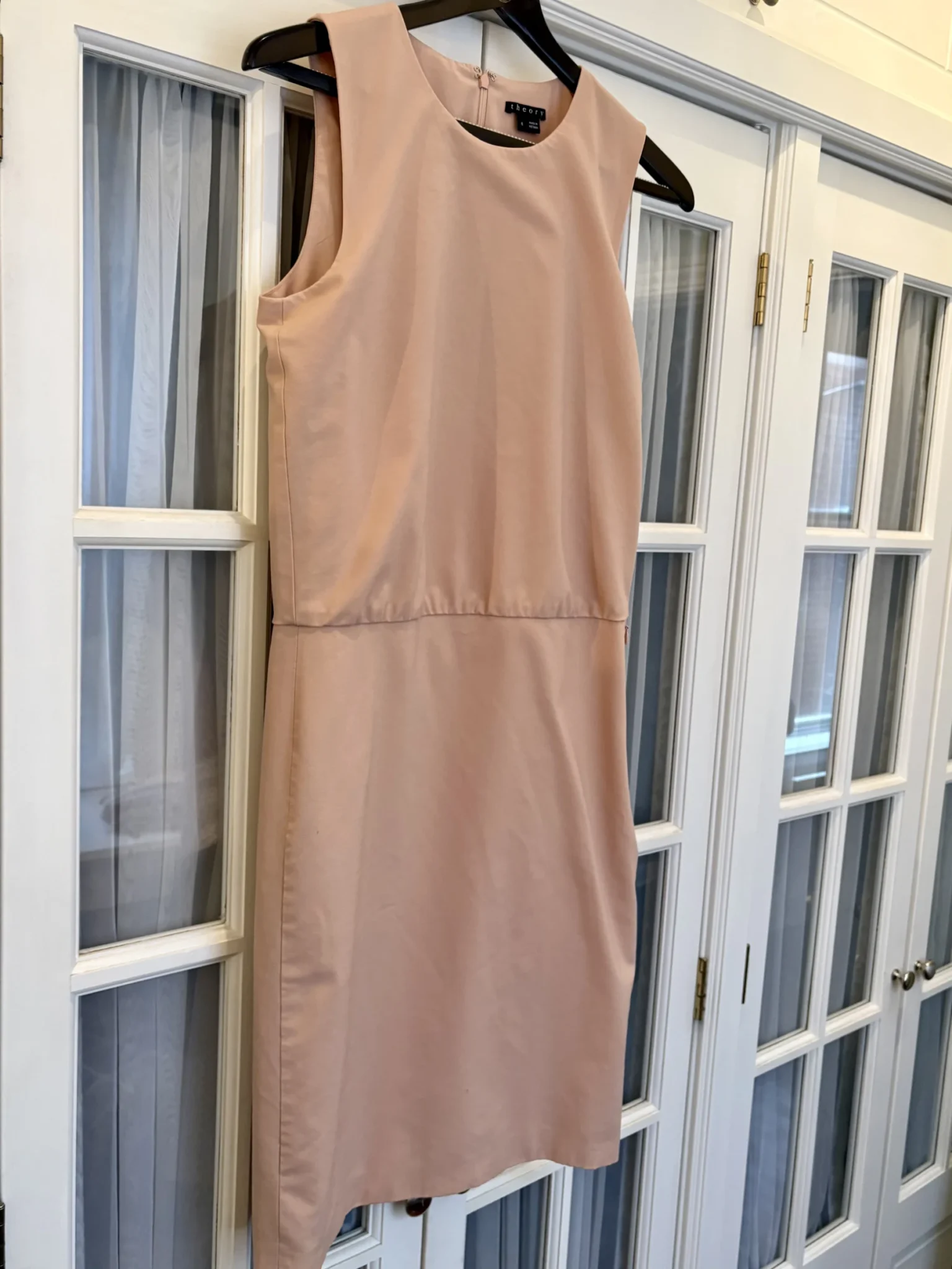 Image for Blush-coloured dress by Theory