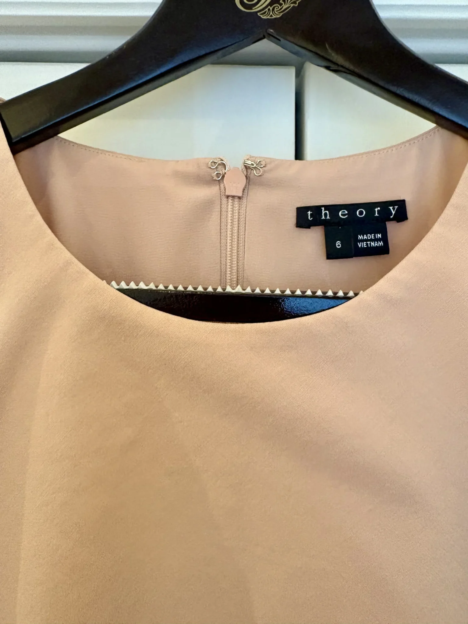 Image for Blush-coloured dress by Theory