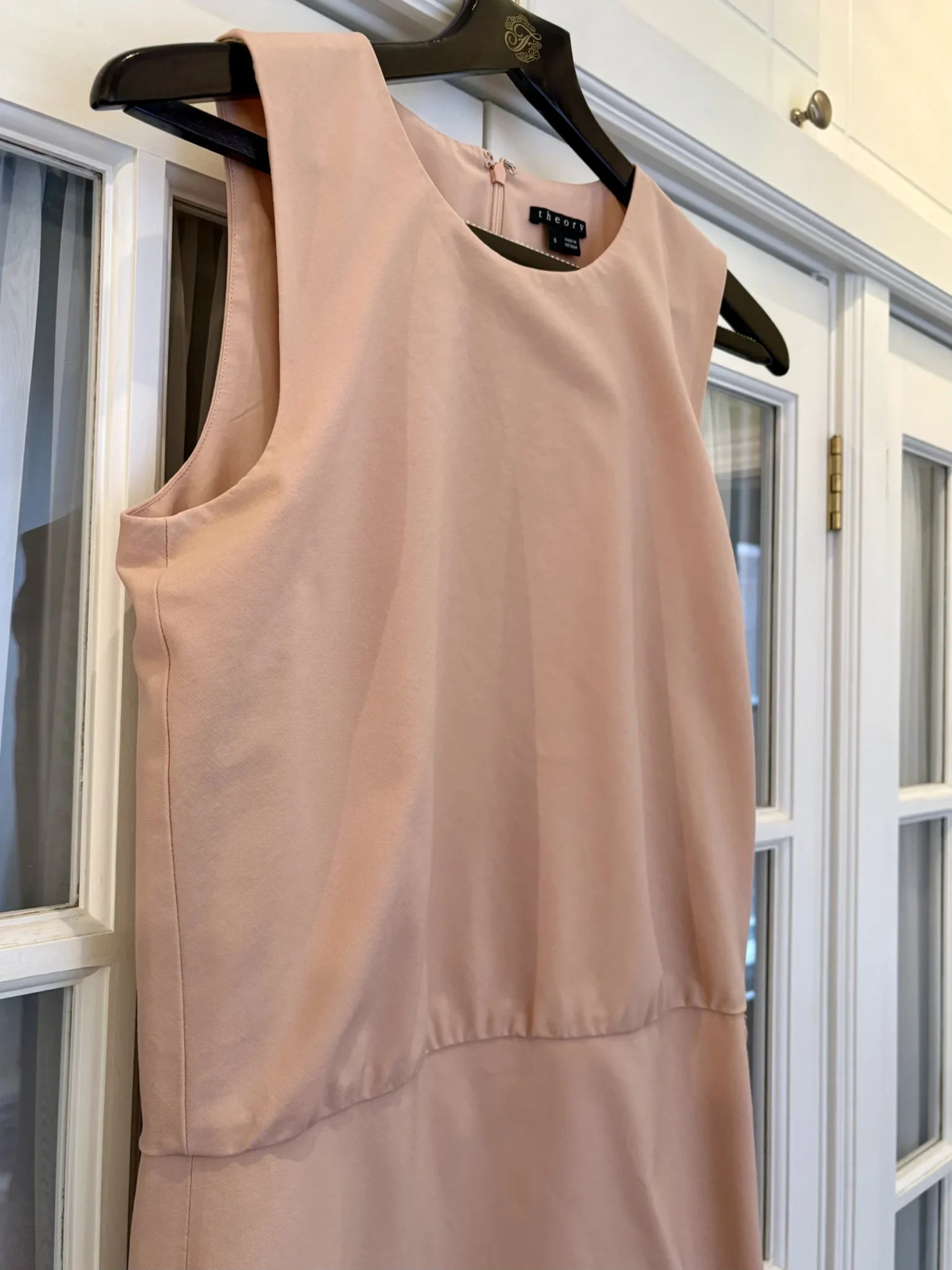 Image for Blush-coloured dress by Theory