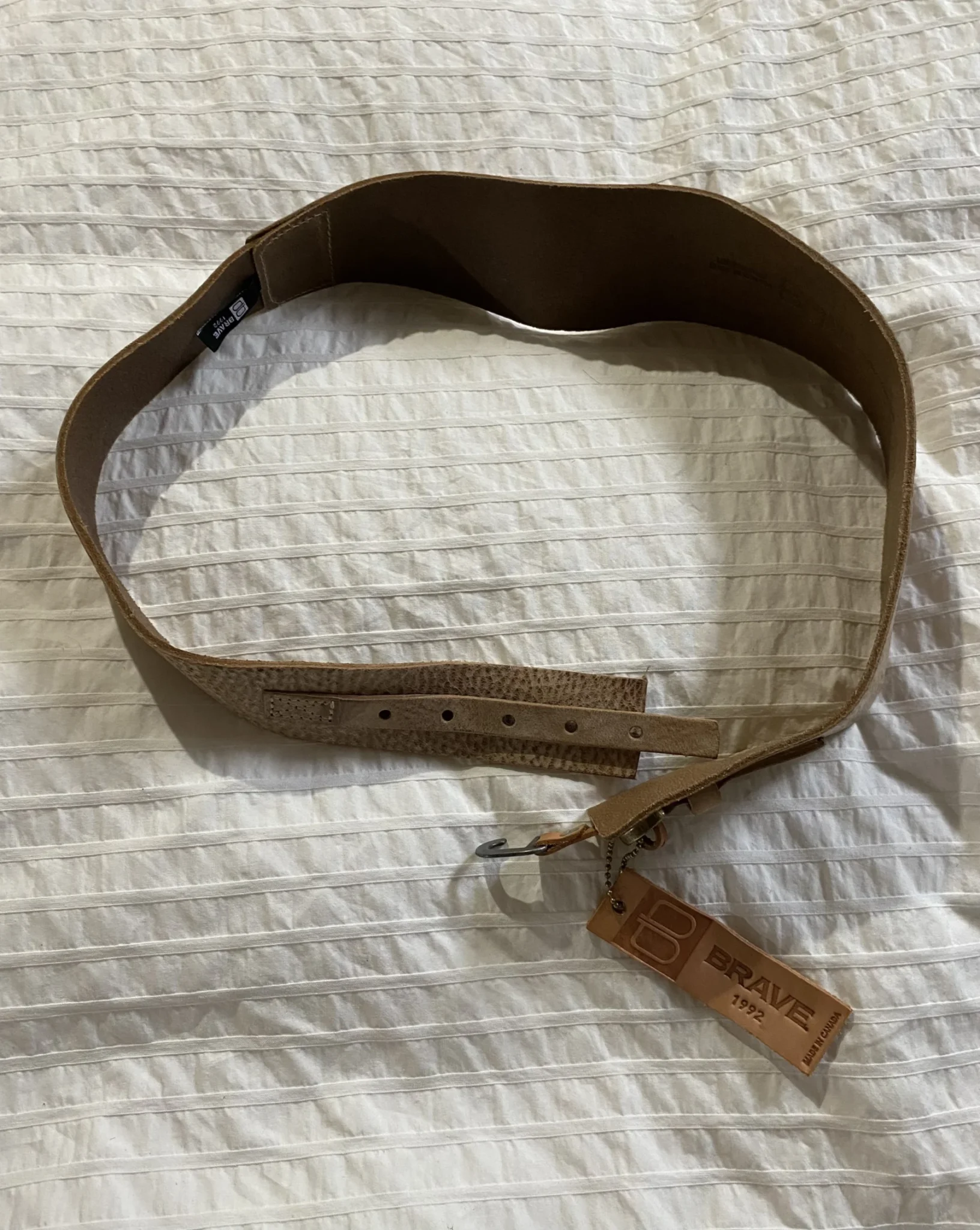 Image for Wide leather belt