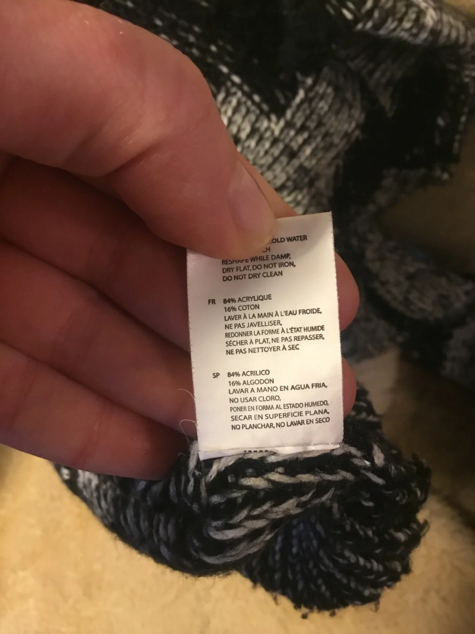 Image for Beau tricot Simons petit médium