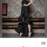 Thumbnail for Robe de soirée/bal/gala Betsy Adam  - Taille 14 🖤