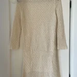 Thumbnail for Off-white cream lace Bash dress size 0