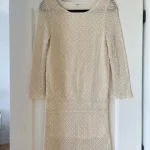 Thumbnail for Off-white cream lace Bash dress size 0
