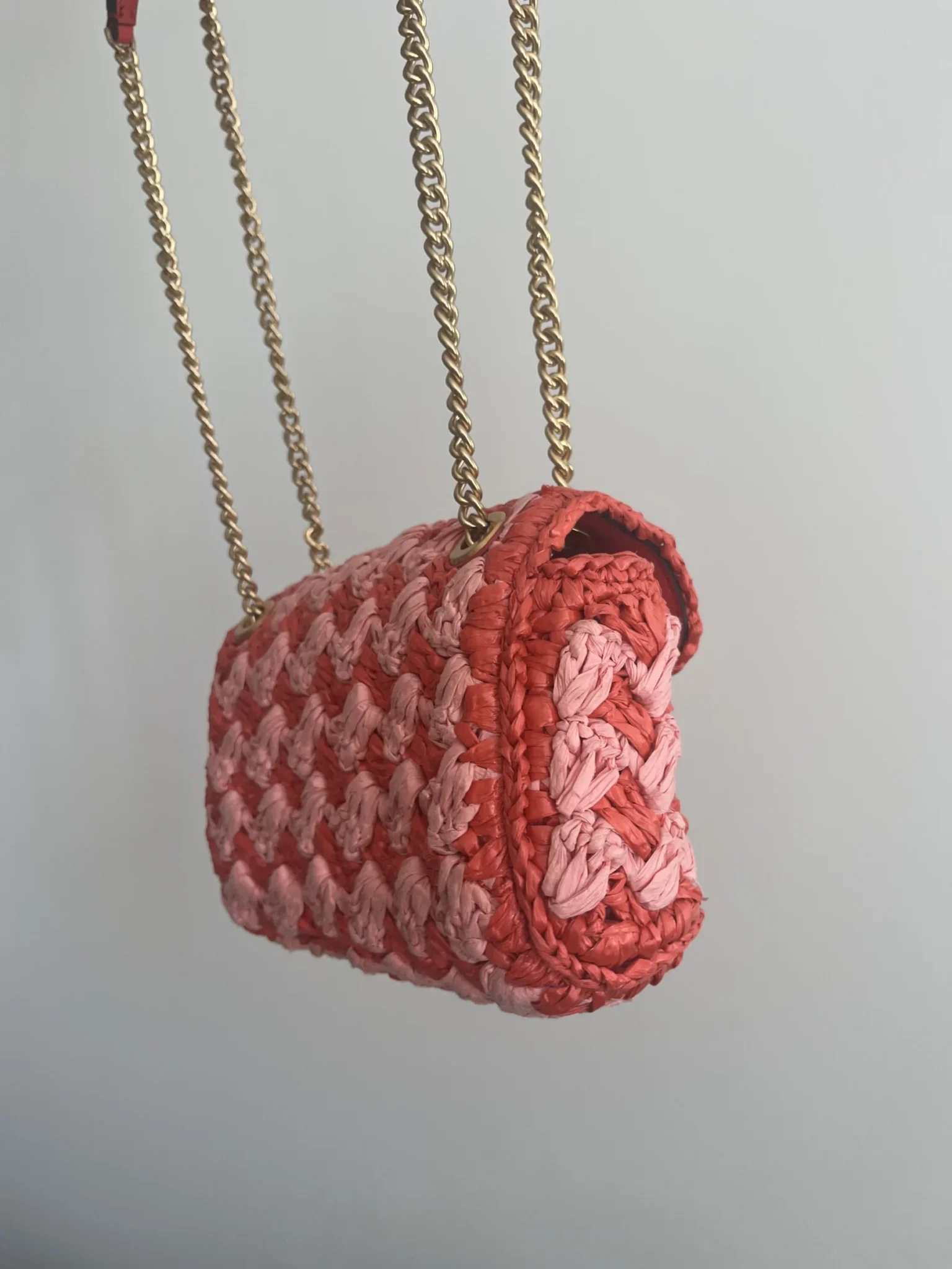 Image for Kate Spade bag in raffia, Evelyn model