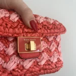 Thumbnail for Kate Spade bag in raffia, Evelyn model