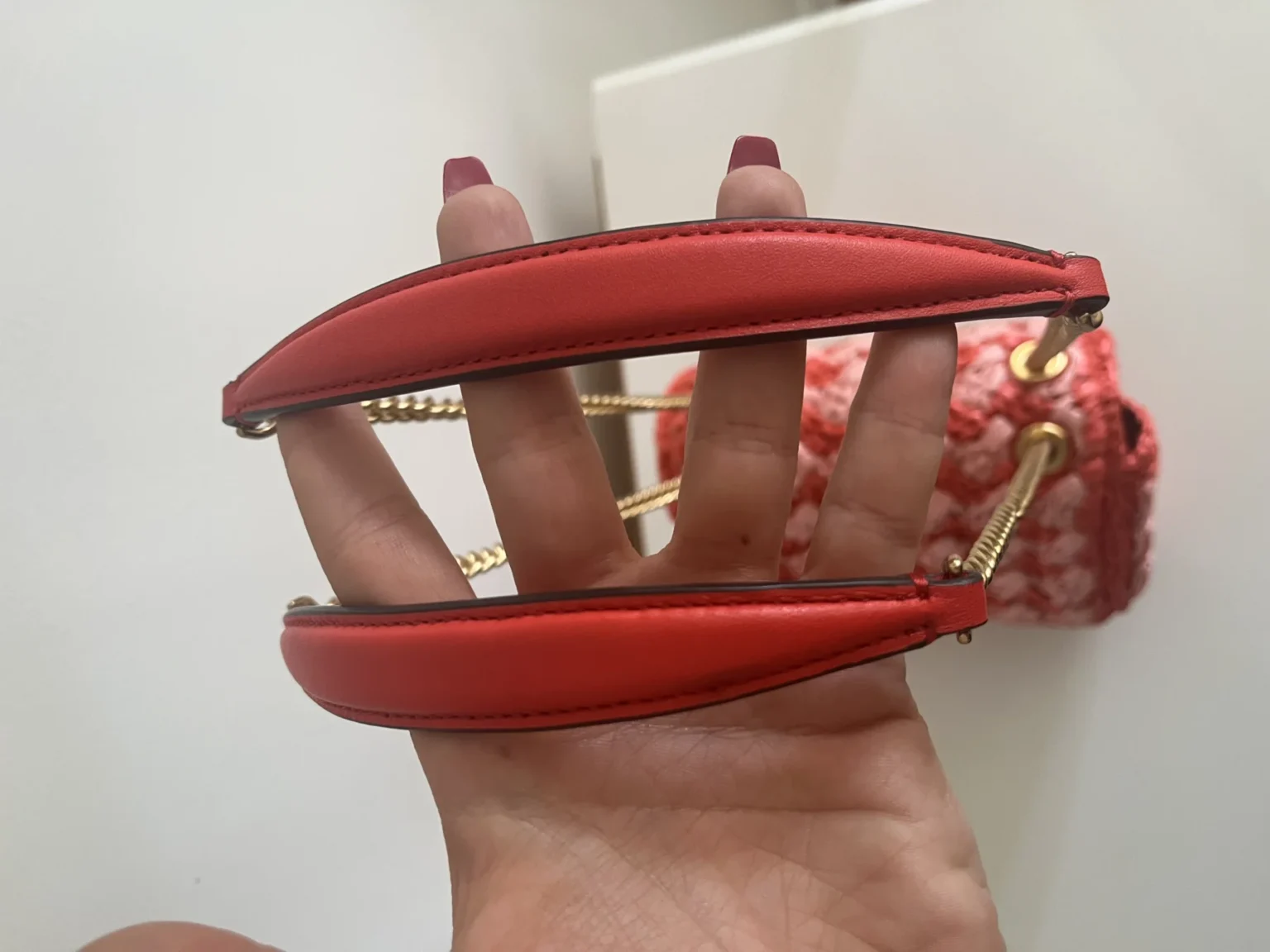 Image for Kate Spade bag in raffia, Evelyn model