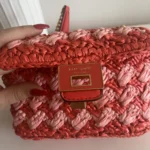 Thumbnail for Kate Spade bag in raffia, Evelyn model