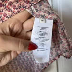 Thumbnail for Maje pink floral blouse size 36