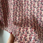 Thumbnail for Maje pink floral blouse size 36