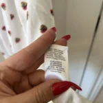 Thumbnail for Size 6 white floral Babaton dress