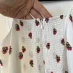 Thumbnail for Size 6 white floral Babaton dress